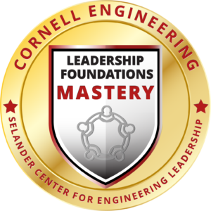 Leadership Foundations Mastery Badge
